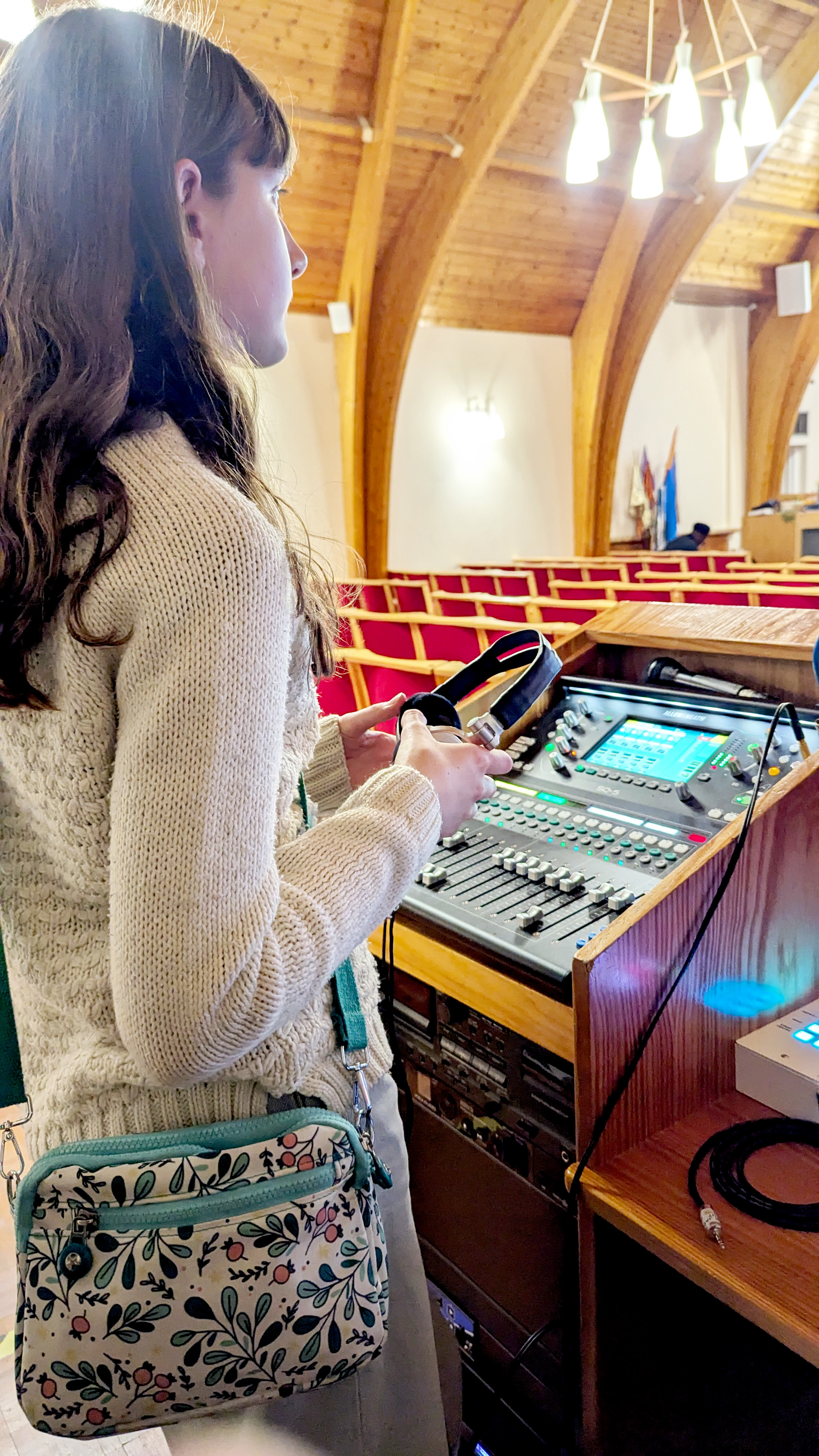 Church sound desk
